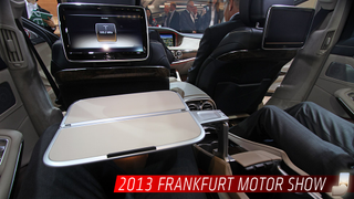The Mercedes S-Class Has The Best Fold-Out Table Ever